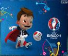 Super Victor è la mascotte di UEFA EURO 2016 in Francia
