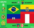Gruppo B del Copa América Centenario è formato dalle selezioni da Brasile, Ecuador, Perù e Hati