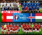 Gruppo F in Euro 2016 è formato dalle selezioni da Portogallo, Islanda, Austria e Ungheria