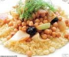 Cuscus con ceci e verdure