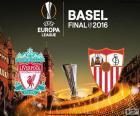 Liverpool vs Siviglia. Finale Europa League 2015-2016, stadio St. Jakob Park, Basilea, Svizzera