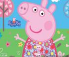 Vestito a fiori Peppa Pig