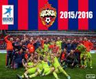 CSKA Mosca, campione Lega Prima 2013-2014, il campionato di calcio russo