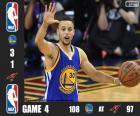 Finale NBA 2016, 4 partita