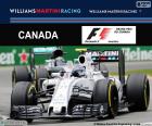 Valtteri Bottas, terzo nel Gran Premio del Canada 2016 con la sua Williams, primo podio della stagione