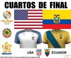 Quarti di finale della Copa Amèrica Centenario 2016, Stati Uniti d'America vs Ecuador