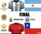 Argentina vs Cile, la finale della Copa America Centenario 2016