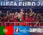 Portogallo, campione Euro 2016