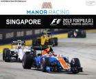 E. Ocon, GP di Singapore 2016