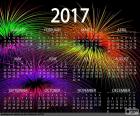 Calendario 2017, anno felice