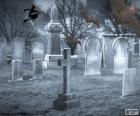 Tombe del cimitero, Halloween