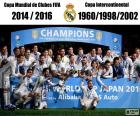 Real Madrid, campione del FIFA Club World Cup nel 2016, battendo il Kashima Antlers. È cinque volte campione del mondo 1960, 1998, 2002, 2014 e 2016