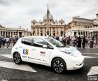 Taxi da Roma, sono di colore bianco, con il numero di licenza sulle porte e un segno sul tetto con la scritta TAXI