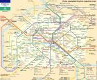 Mappa metropolitana di Parigi