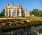 Il Castello di Highcliffe, si trova vicino alle scogliere in Highcliffe, Dorset, Inghilterra