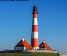 Faro di Westerheversand, Germania