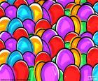 Disegno delle uova di Pasqua