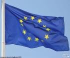 La bandiera dell'Europa è composta da dodici stelle dorate disposte in cerchio su uno sfondo blu. Progettato da Arsène Heitz nel 1955