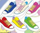 Scarpe da ginnastica di colori