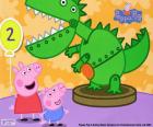 Peppa Pig e il dinosauro