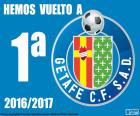 Getafe Club de Fútbol restituisce in spagnola prima divisione un anno dopo la sua discesa, per vincere i playoff per la promozione 2016-2017