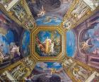 La pittura di una cupola del Vaticano