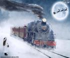 Locomotiva di vapore di Natale