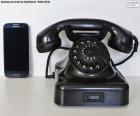 Vecchio telefono vs cellulare