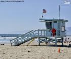 Posto di soccorso sulla spiaggia