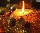 Candele accese per Natale