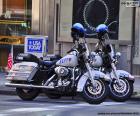 Motociclette della polizia di New York