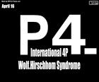 Giornata internazionale della sindrome di 4p-/ Wolf-Hirschhorn