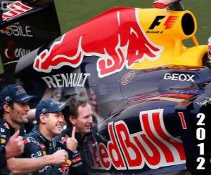 Rompicapo di Red Bull Racing Campione del Mondo di Costruttori FIA 2012