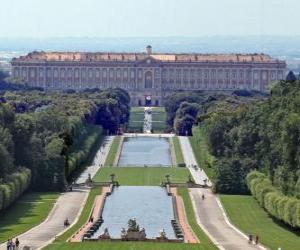 Rompicapo di Reggia di Caserta, o Palazzo Reale di Caserta, Italia