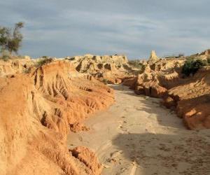 Rompicapo di Regione dei Laghi Willandra, Australia