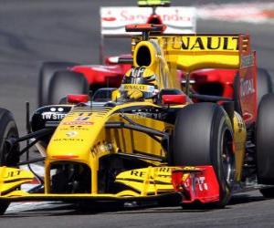 Rompicapo di Robert Kubica - Renault F1 - Silverstone 2010