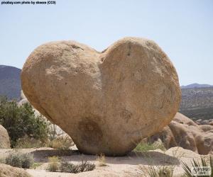 Rompicapo di Roccia di cuore