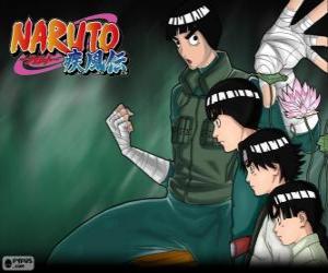 Rompicapo di Rock Lee, giovane ninja