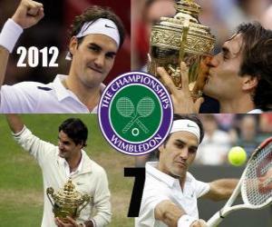 Rompicapo di Roger Federer campione Wimbledon 2012