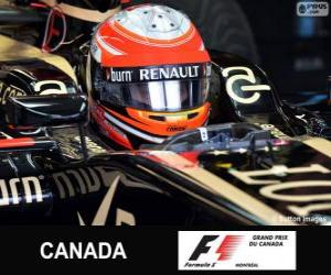 Rompicapo di Romain Grosjean - Lotus - circuito Gilles Villeneuve, Montreal, 2013