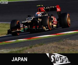 Rompicapo di Romain Grosjean - Lotus - Gran Premio del Giappone 2013, 3 ° classificato