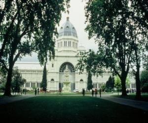 Rompicapo di Royal Exhibition Building and Carlton Gardens, progettato dall'architetto Joseph Reed. Australia