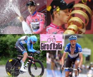 Rompicapo di Ryder Hesjedal, campione del Giro d'Italia 2012