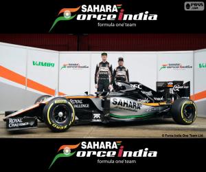 Rompicapo di Sahara Force India F1 2016