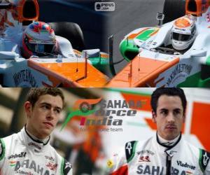 Rompicapo di Sahara Force India F1 Team 2013