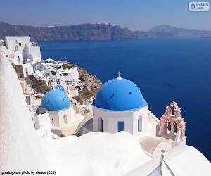 Rompicapo di Santorini, in Grecia