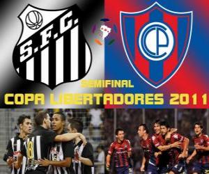 Rompicapo di Santos FC - Cerro Porteño. Copa Libertadores 2011 Semifinale