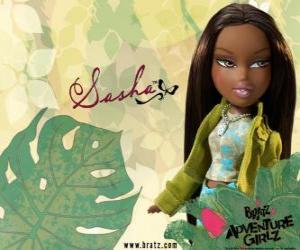 Rompicapo di Sasha - Bunny Boo - Bratz è il primo African American. Il suo nome è Edith, è il narcisismo, ma questo è normale (per lei).