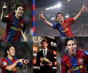 Rompicapo di Scarpa d'oro 2009-10 Leo Messi (ARG) FC Barcellona