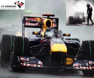 Rompicapo di Sebastian Vettel - Red Bull - Corea 2010